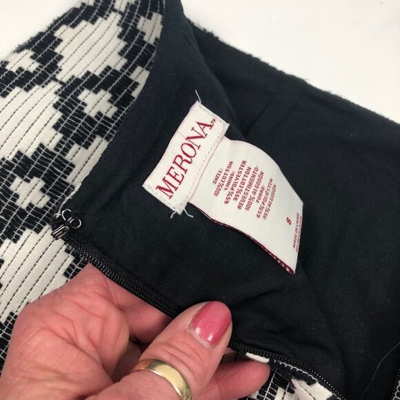 Merona Aztec Print Mini Skirt Size 8 - Picture 6 of 7